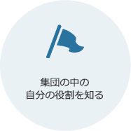集団の中の自分の役割を知る